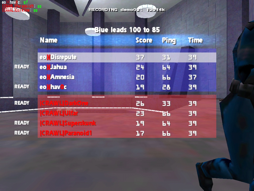 Map 2 Scoreboard
